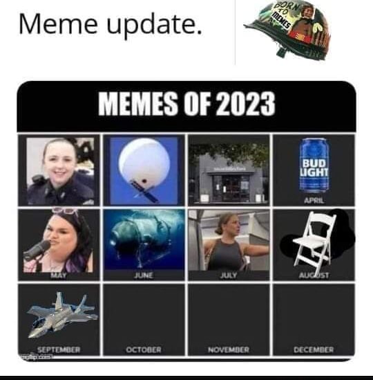 Meme update. MEMES OF 2023 - America’s best pics and videos