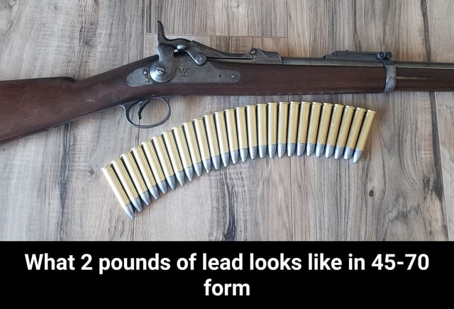 what-2-pounds-of-lead-looks-like-in-45-70-form