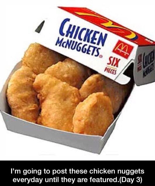 just bare chicken nuggets sold out