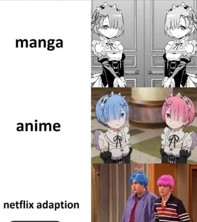 Manga Anime Netflix Adaption Ifunny