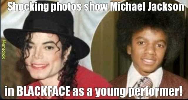 Shocking photos show Michael Jackson ww? in BLACKFACE as a young ...