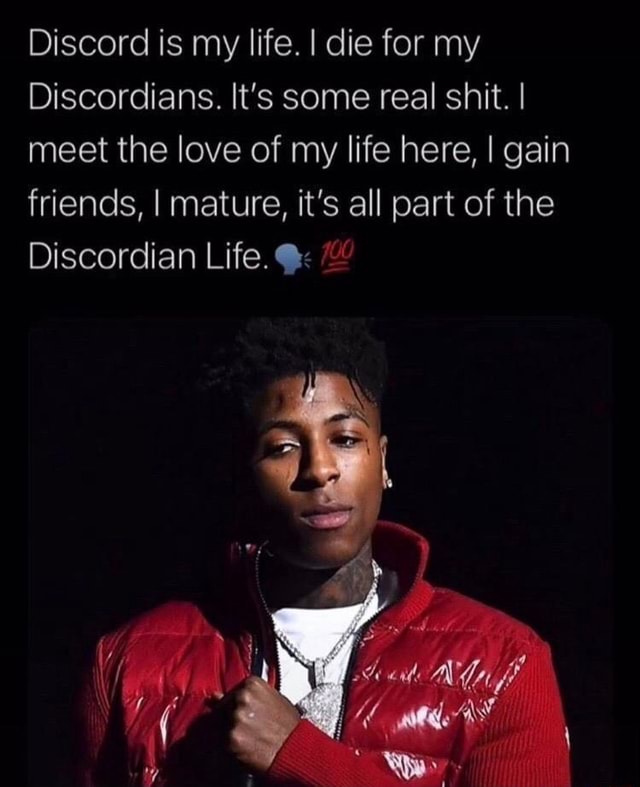 Discord is my life. I die for my Discordians. It's some real shit. I ...