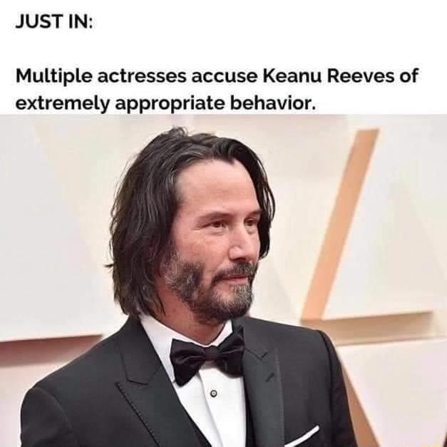 JUST IN: Multiple actresses accuse Keanu Reeves of extremely ...