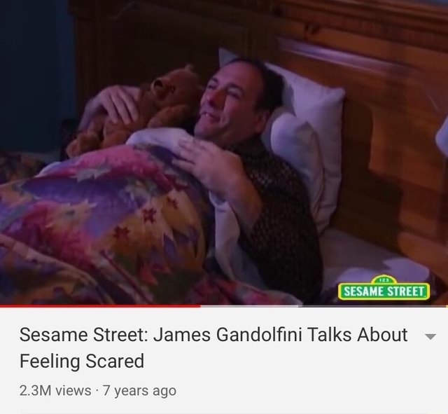 Sesame Street James Gandolfini Talks About Feeling Scared 2.3M views 7