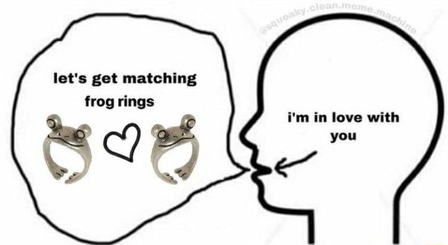 frog rings matching