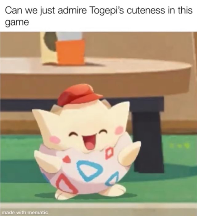 Can we just admire Togepi's cuteness in this game - iFunny