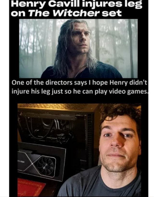 Henry Cavill Injures Les On The Witcher Set One Of The Directors Says I Henry Cavill Injures Les On The Witcher Set One Of The Directors Says I