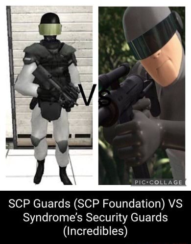 SCP Guards (SCP Foundation) VS Syndrome's Security Guards (Incredibles) - )