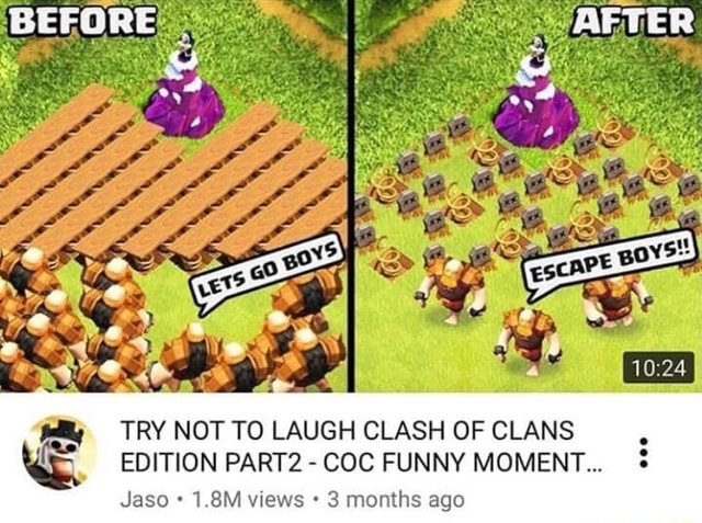 Coc funny online moments