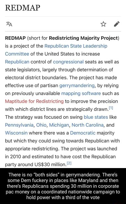 REDMAP REDMAP (short For Redistricting Majority Project) Is A Project ...