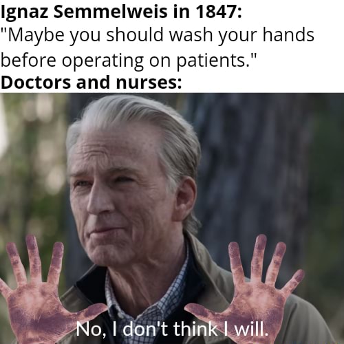 Ignaz Semmelweis in 1847: 