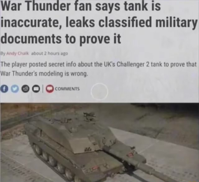 war thunder leaks classified