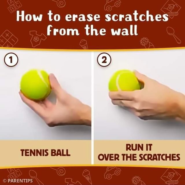 How to erase scratches from the wall. How to erase scratches from the