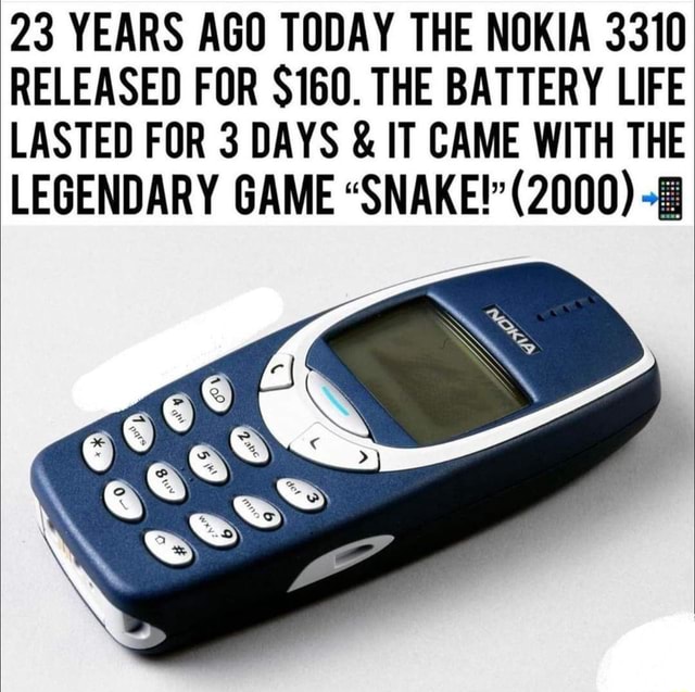 The legendary Nokia 3310 is back with a refresh after almost 17 years!