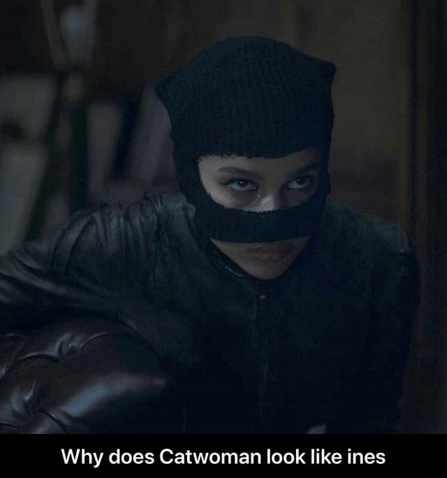 Why does Catwoman look like ines Why does Catwoman look like ines