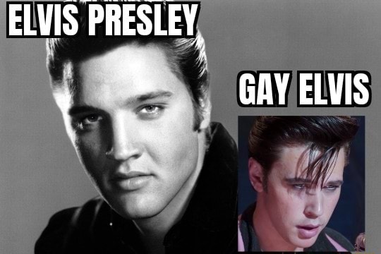 ELVIS PRESLEY, GAY ELVIS - iFunny