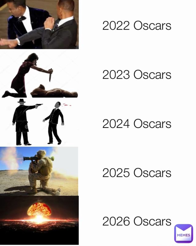 2022 Oscars 2023 Oscars 2024 Oscars 2025 Oscars 2026 Oscars iFunny