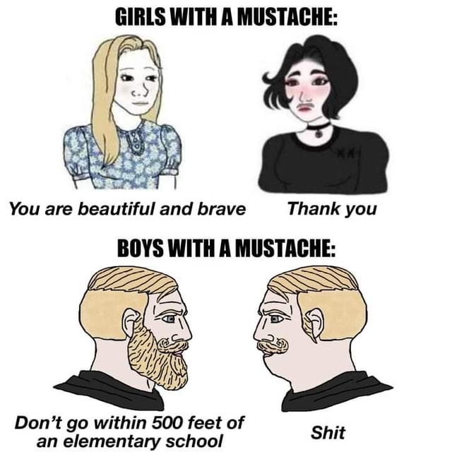 GIRLS WITH A MUSTACHE: You are beautiful and brave Thank you BOYS WITH ...