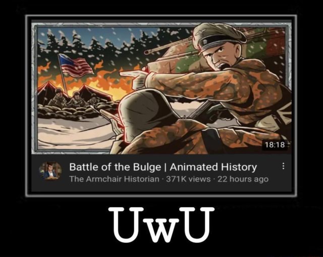 Battle of the Bulge I Animated History The Armchair Historian 371K