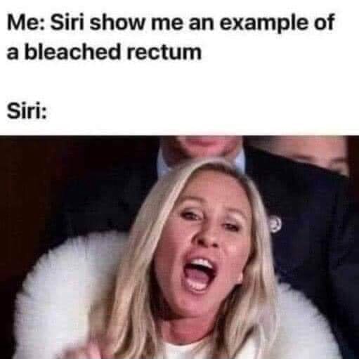 Me: Siri show me an example of a bleached rectum Siri: - America’s best ...