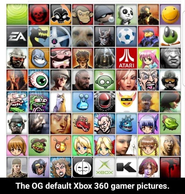 The Og Default Xbox 360 Gamer Pictures