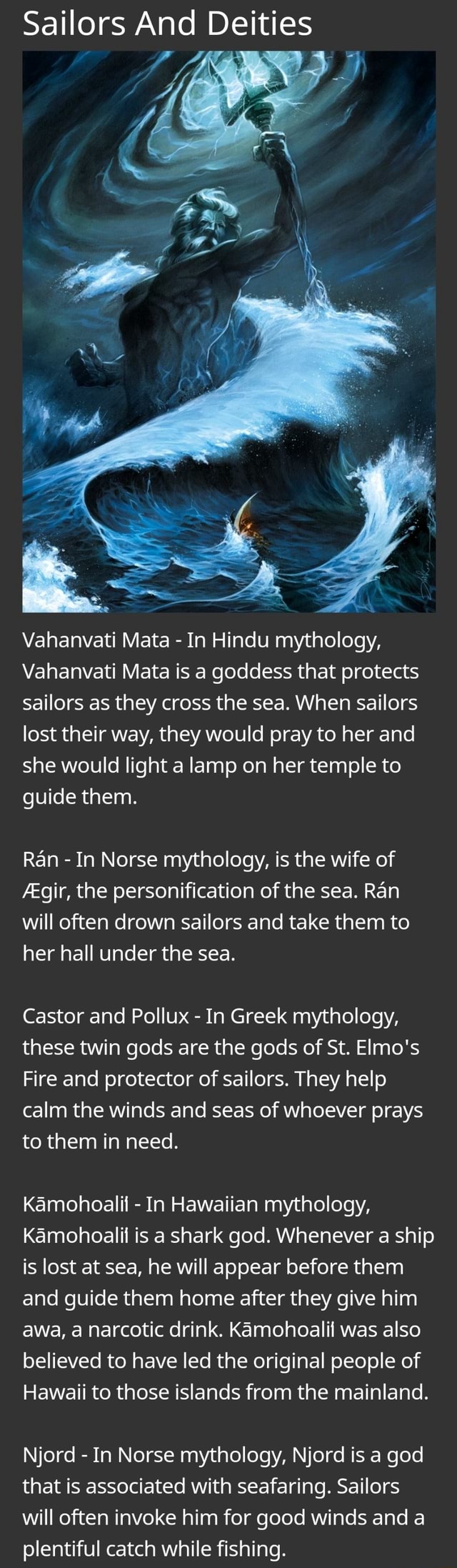 Sailors And Deities Vahanvati Mata - In Hindu mythology, Vahanvati Mata ...