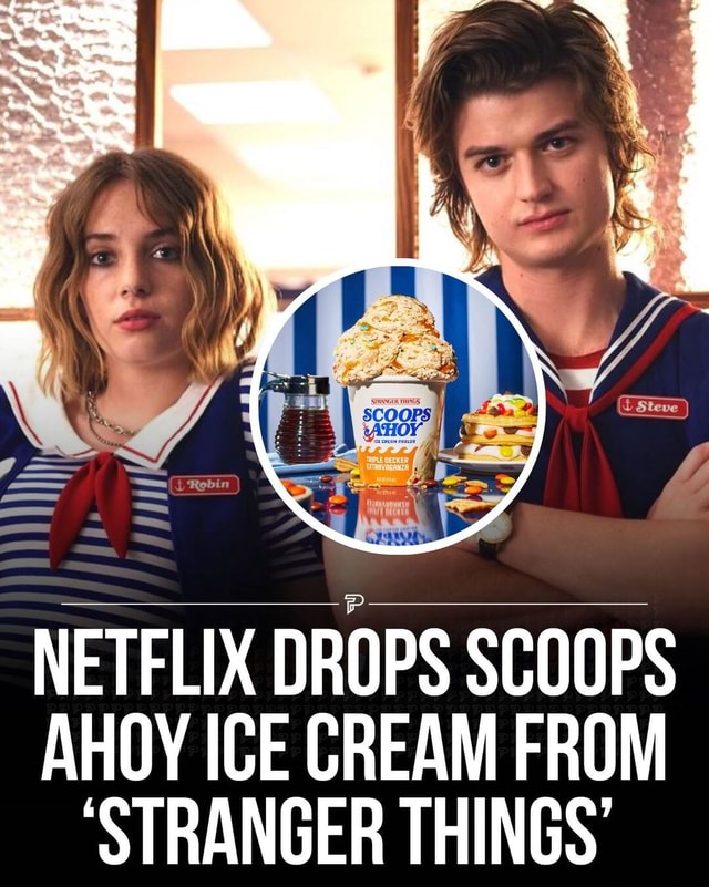 Netflix officially announced fans can buy Stranger Things ice cream