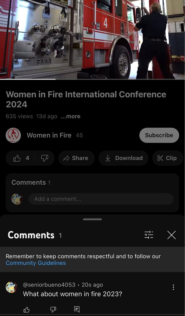 Women in Fire International Conference 2024 635 views agomore Women