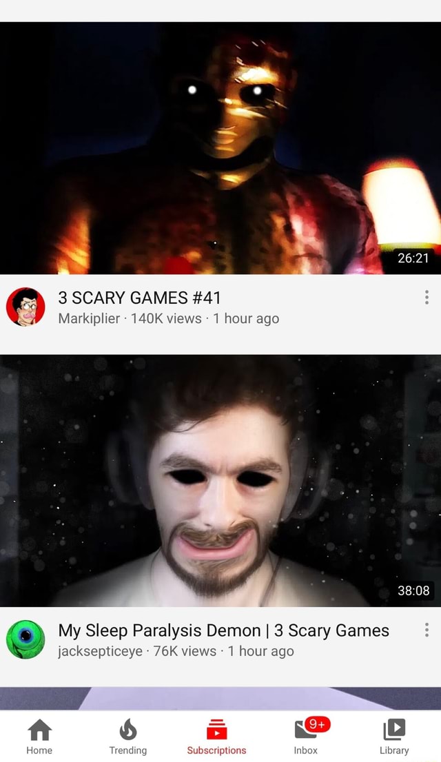 Scary Games Jacksepticeye 2025
