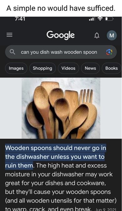 Can You Put Wooden Utensils in The Dishwasher?