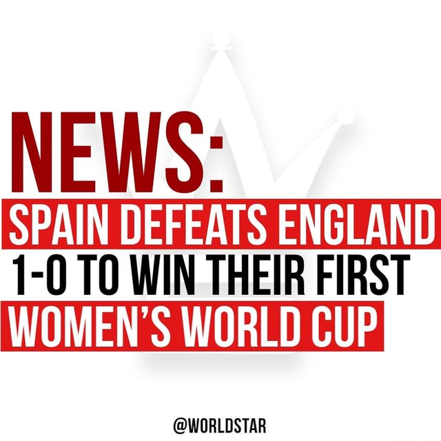 Congratulations to Spain on winning their first Womens World Cup They