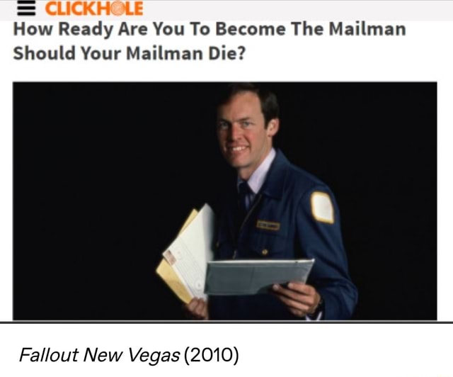 How Ready Are You To The Mailman Should Your