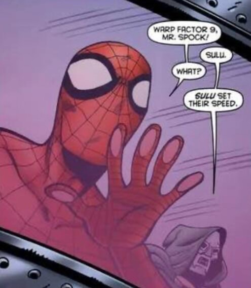 WARP FACTOR 9 MRR SPOCK SULU SET iFunny