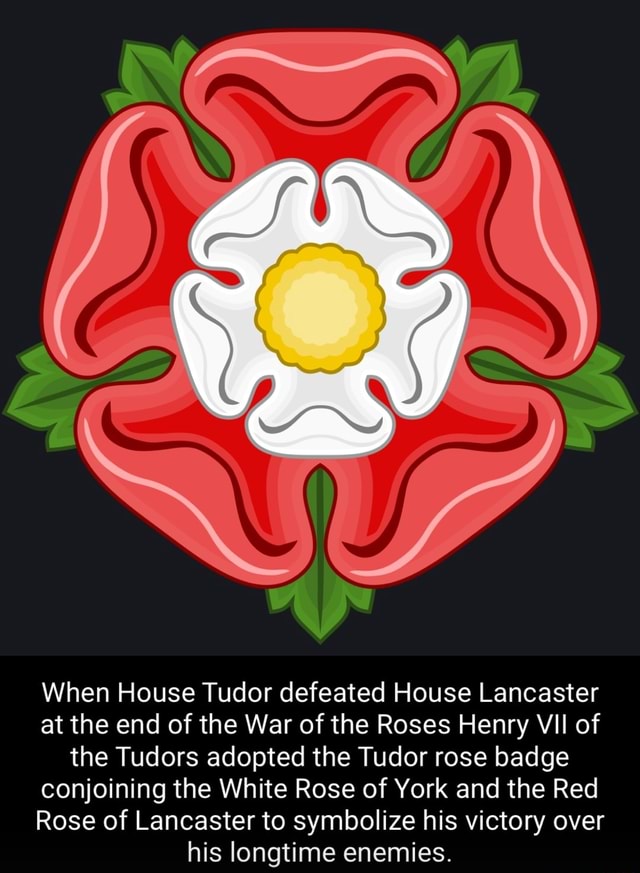SS When House Tudor defeated House Lancaster at the end of the War of ...