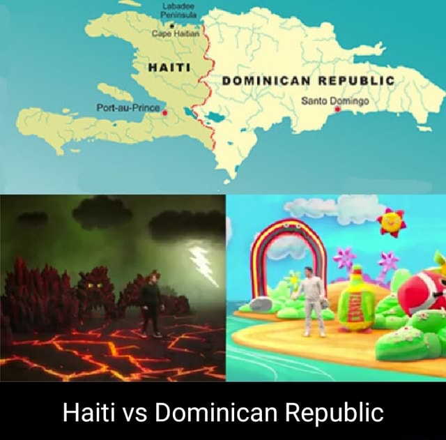 HAITI DOMINICAN REPUBLIC Port-au-Prince, Haiti vs Dominican Republic ...