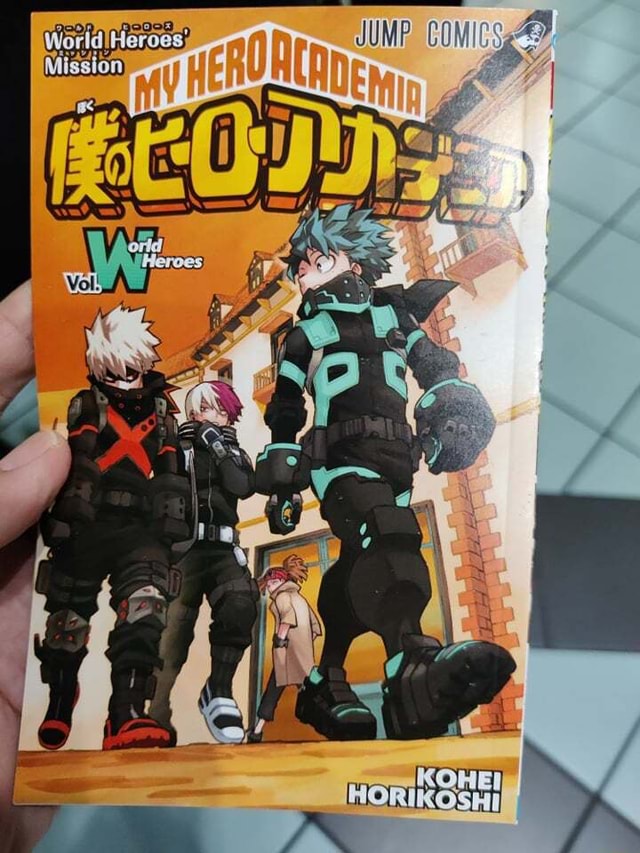 Booklet given out with MHA World Heroes' Mission ticket - UMP. COMICS ...