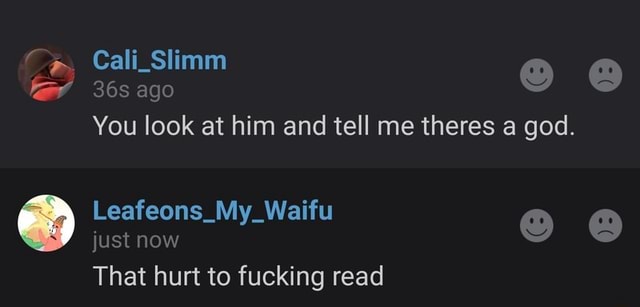 You Look At Him And Tell Me Theres A God Leafeons My Waifu º º That Hurt To Fucking Read Ifunny