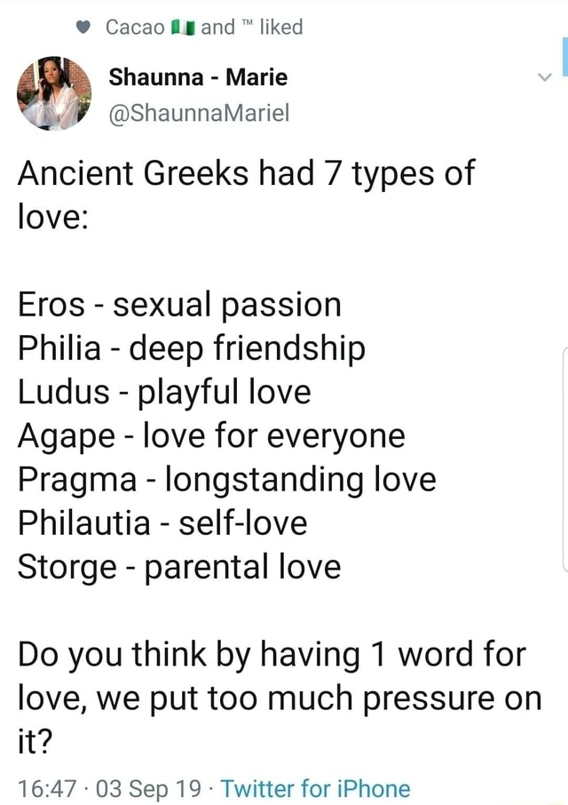 Eros types philia of love agape Philos, Eros,
