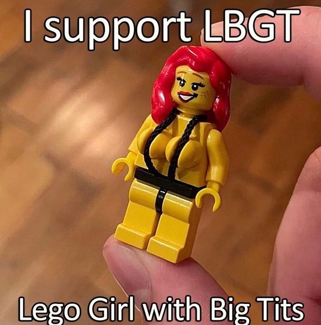 Lego Porn Tits - I support LBGT Lego Girl with Big Tits - iFunny