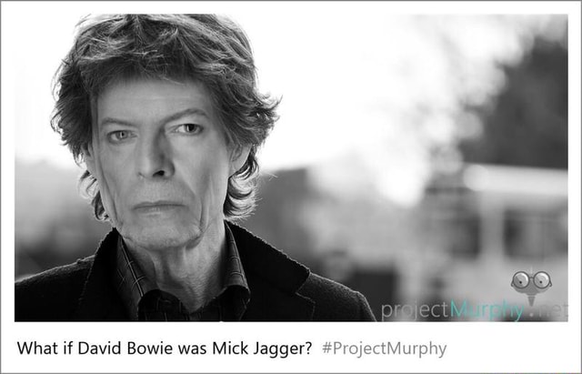 What if David Bowie was Mick Jagger? #PrOJectMm phy - )