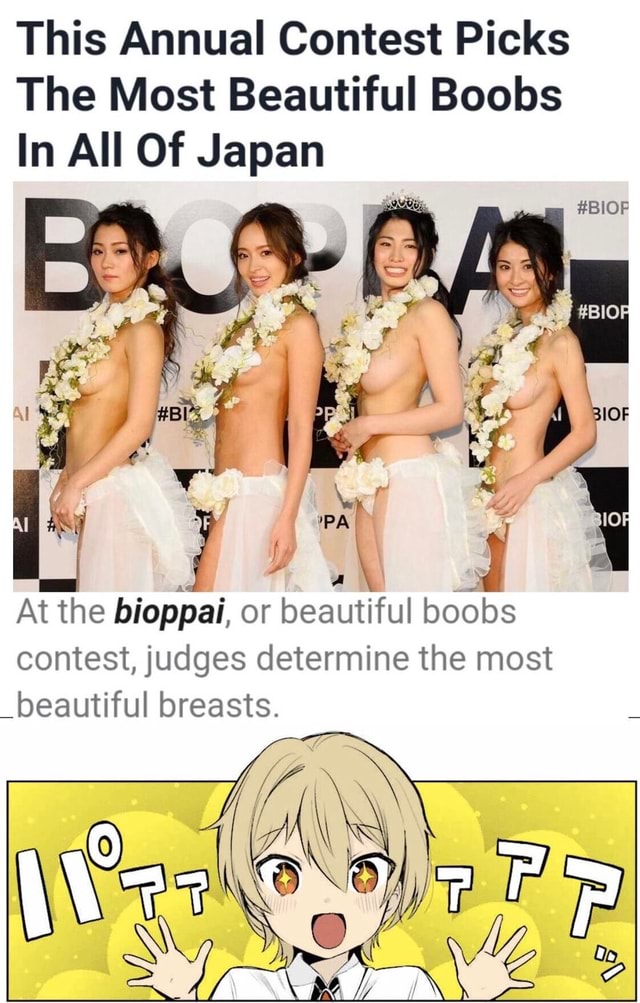 This Annual Contest Picks The Most Beautiful Boobs In All Of Japan -  Koreaboo