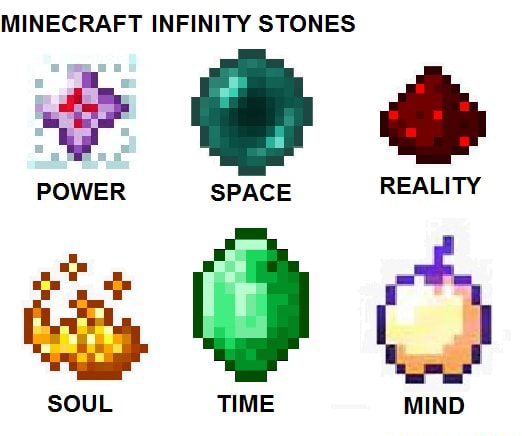 Infinity Stones Png Minecraft Infinity Stones Png Transparent Png Kindpng