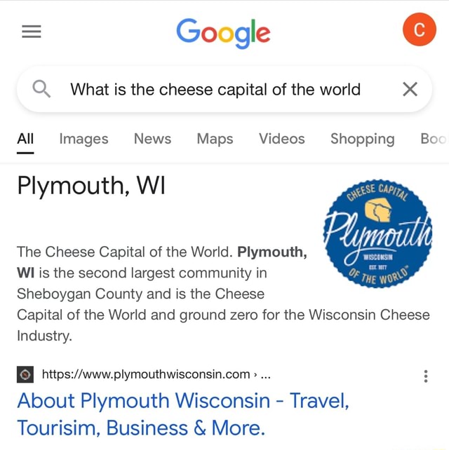 = Google Q What is the cheese capital of the world All Images News Maps
