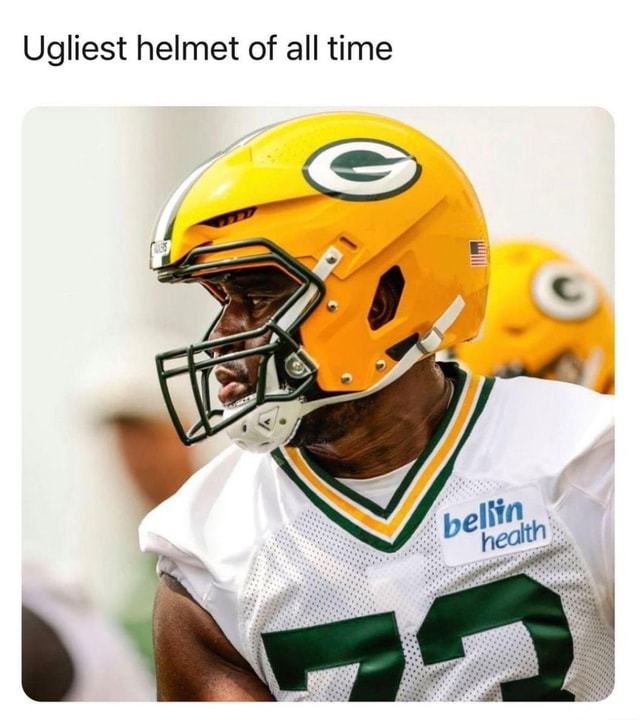 Ugliest helmet of all time - iFunny