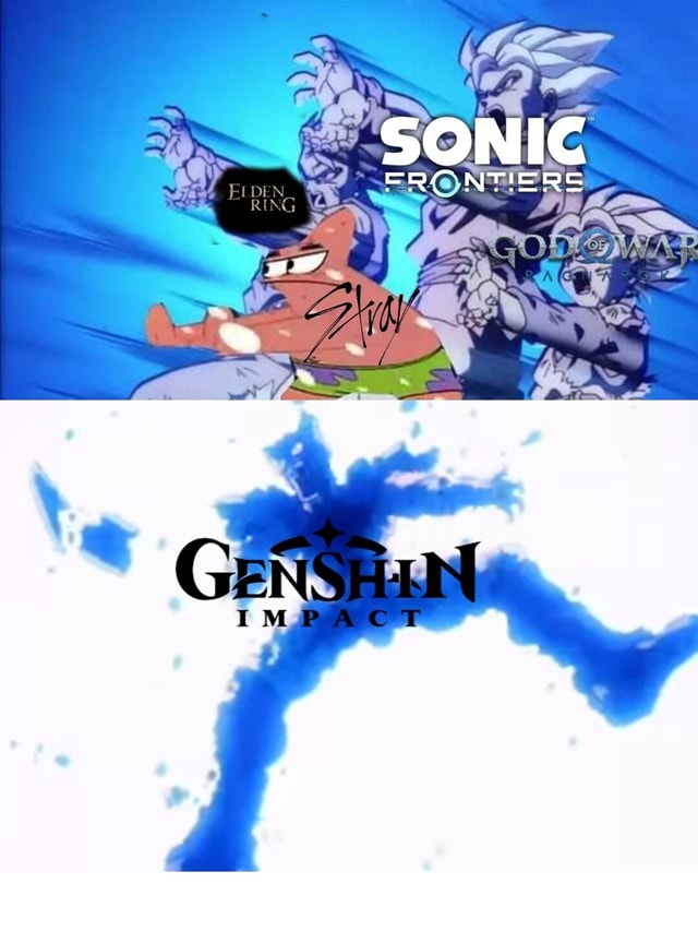 Genshin Memes - Man, Genshin Impact, Sonic, Bill Clinton
