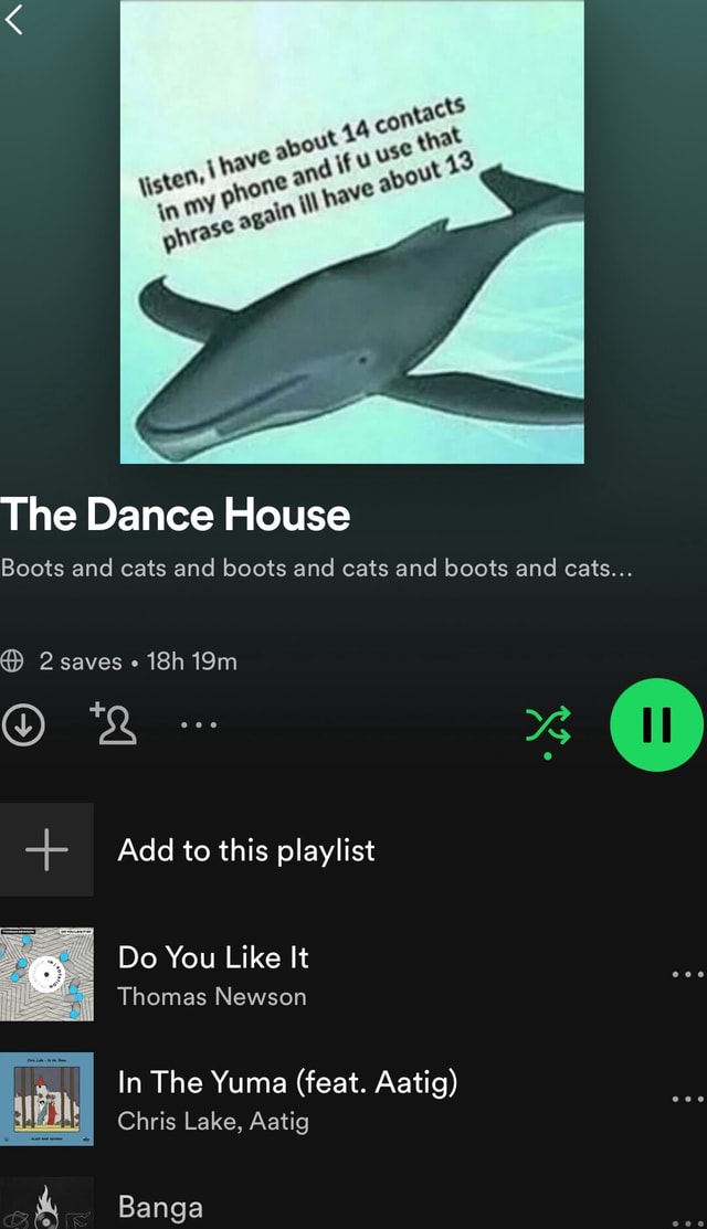 The Dance House saves Boots and cats and boots and cats and boots and