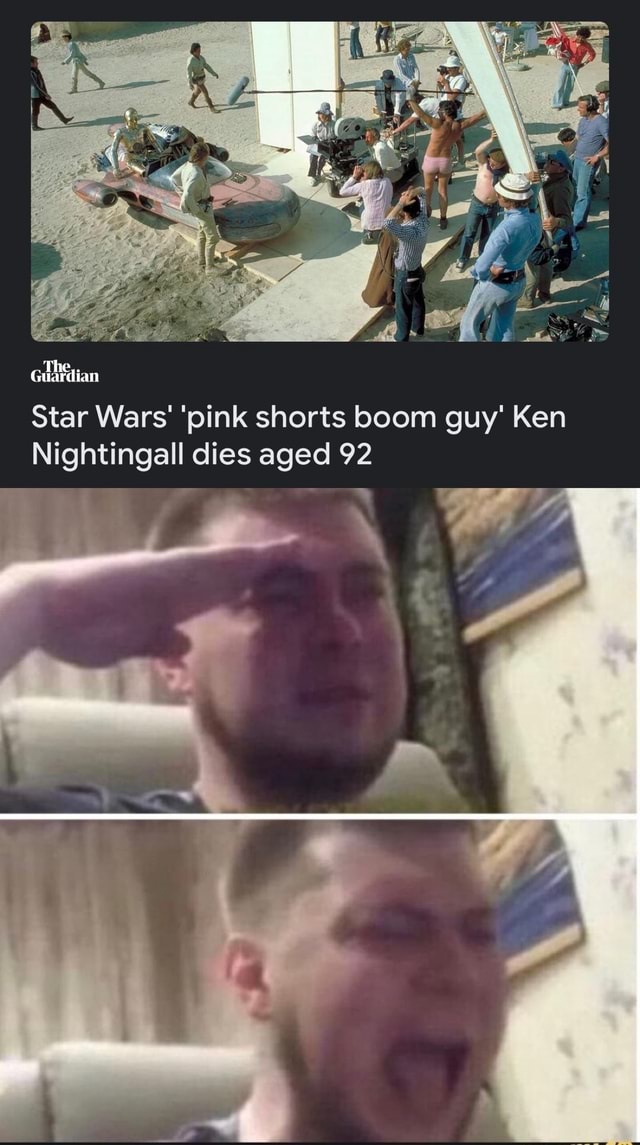 pink shorts guy meme