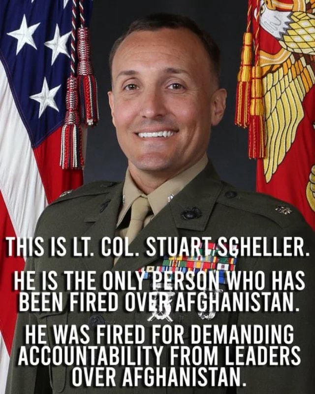 This Is Lt. Col. Stuart Scheller. He Is The Only Person Who Has Been 