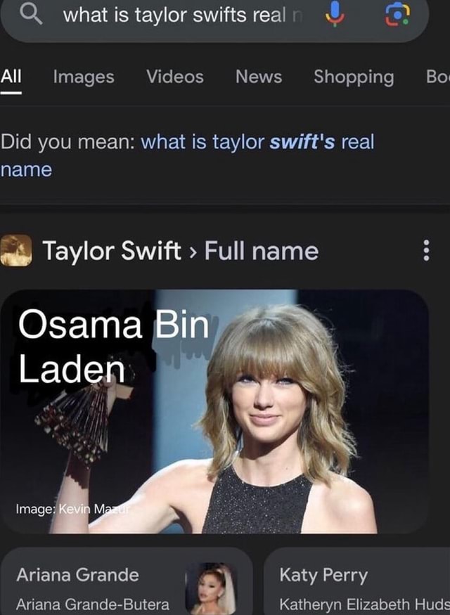 What is taylor swifts real All Images Videos News name Taylor Swift