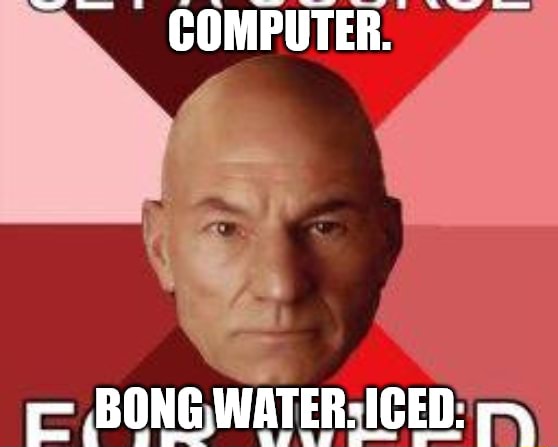 COMPUTER, - BONG WATER-ICED - iFunny